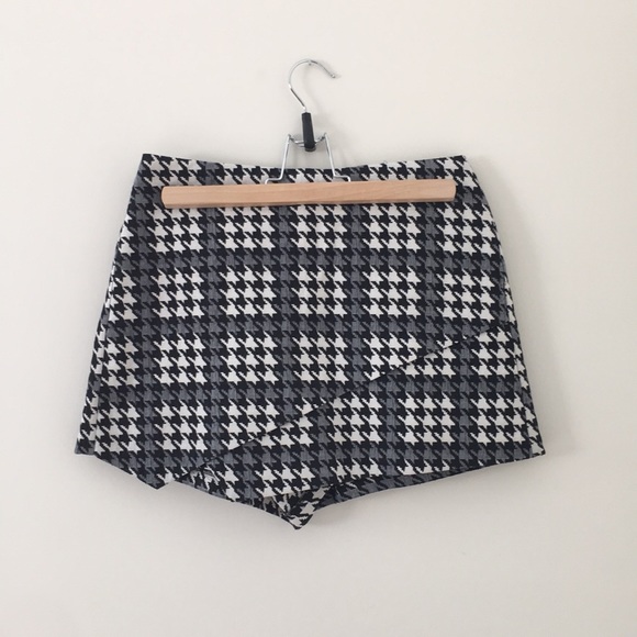 Topshop houndstooth skort - Picture 1 of 3